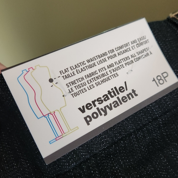 Addition Elle perfect fit dark denim pant 18P - Picture 4 of 4